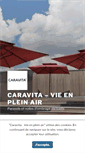 Mobile Screenshot of caravita-vie-en-plein-air.com